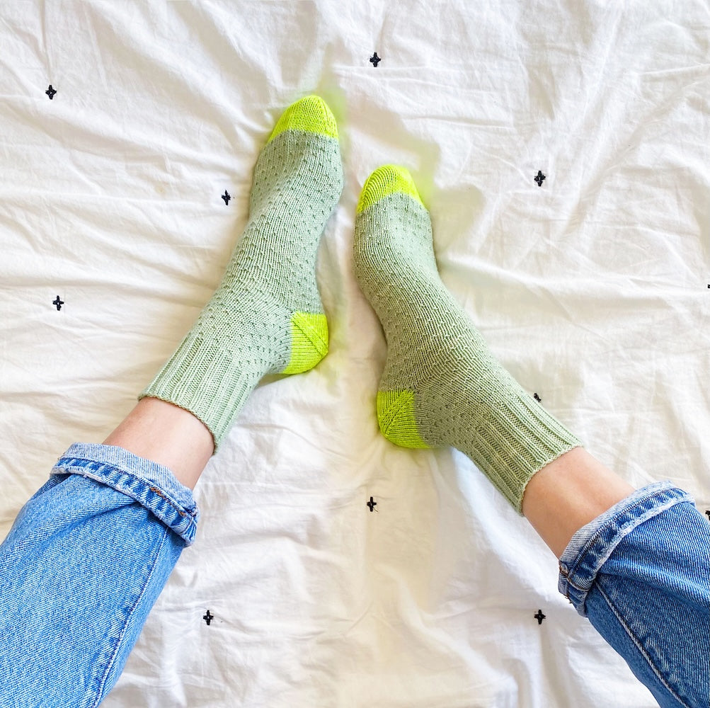 Hello Sailor Socks von Summer Lee mit Jawoll von Lang Yarns 8