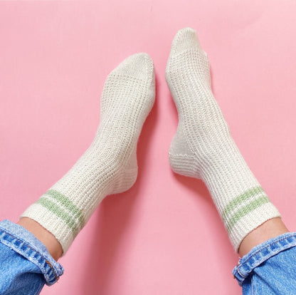 Hello Sailor Socks von Summer Lee mit Jawoll von Lang Yarns 9