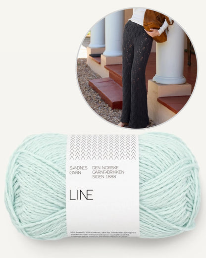 Summer Pants | luftig zartes Lochmuster aus Line von Sandnes Garn