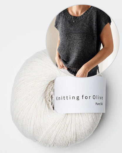 Suri Shirt | silky soft and simple made from Pure Silk by Knitting for Olive