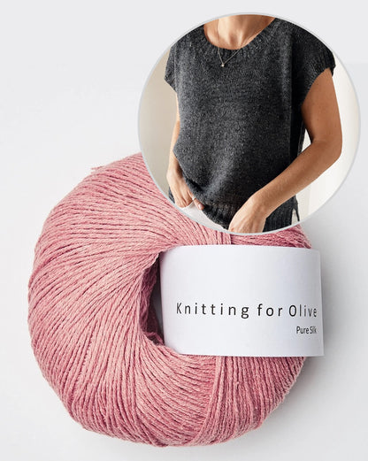 Suri Shirt | silky soft and simple made from Pure Silk by Knitting for Olive