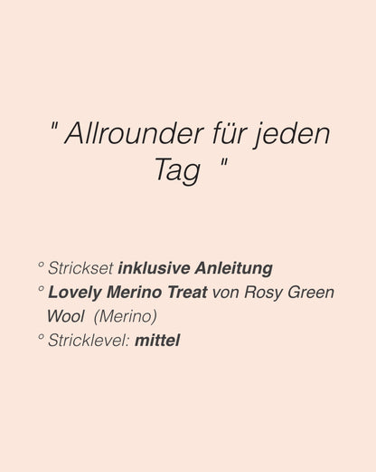Suzie Sweater - enkelttrådet | alsidigt talent i Lovely Merino Treat fra Rosy Green Wool