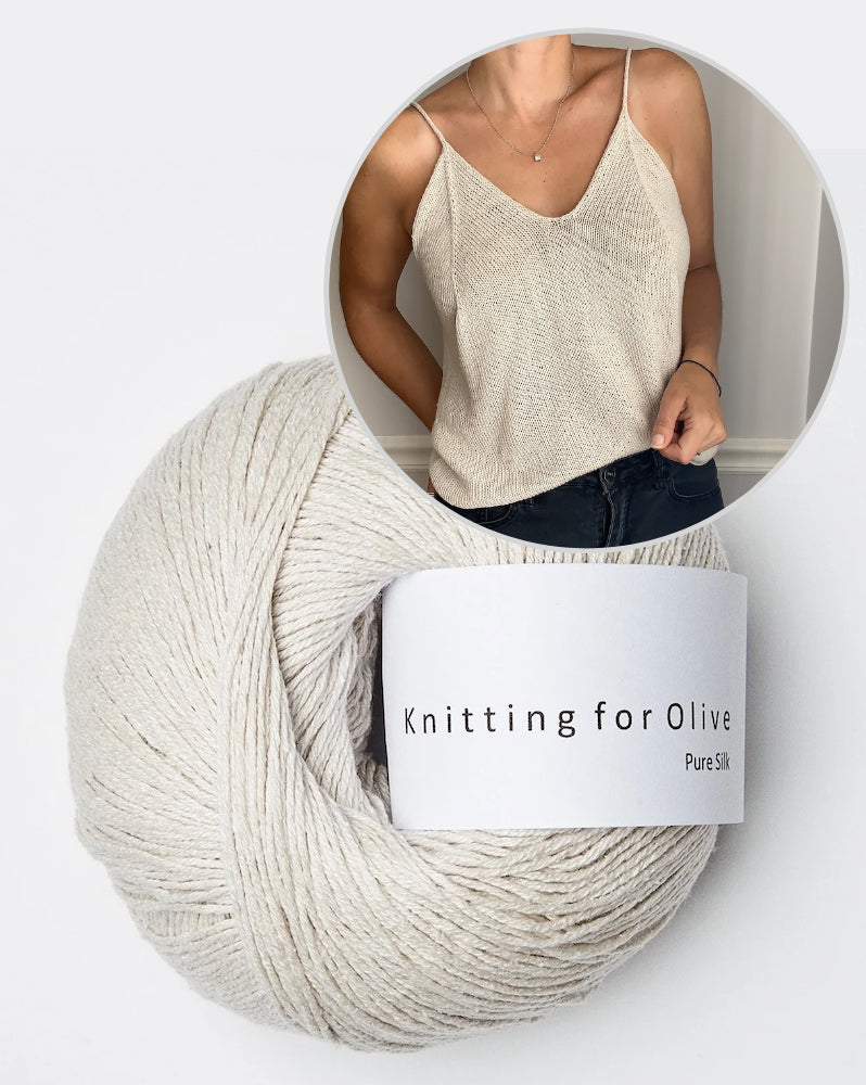 Svila Camisole von Caidree mit Pure Silk von Knitting for Olive 17