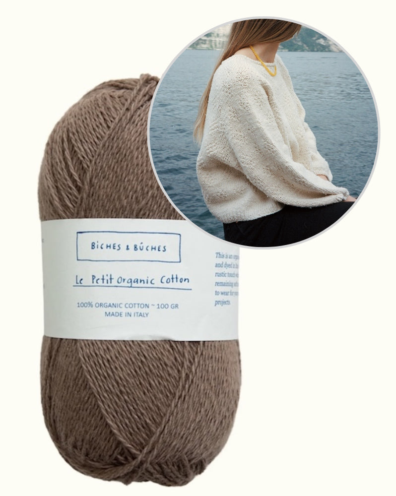 Sweater Nr. 95 | perfekt sommertrøje i Le Petit Organic Cotton fra Biches & Bûches