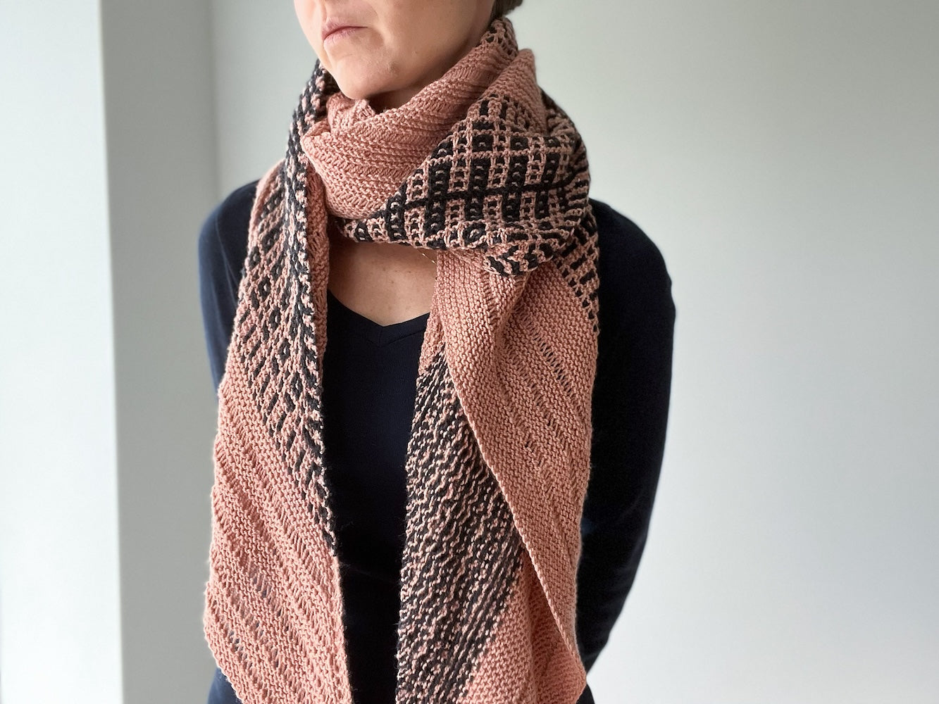 Sweaterfreak Knit as you are Wrap mi Cheeky Merino Joy von Rosy Green Wool 9