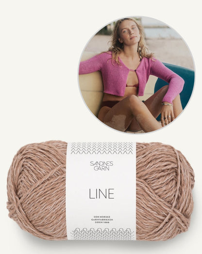 Talia Cardigan | zartes Jäckchen aus Line von Sandnes Garn