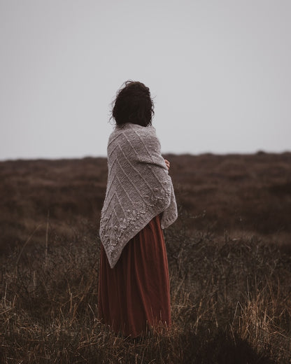 Moorland Shawl | originally a beautiful shawl made from Plötulopi by Lopi Island