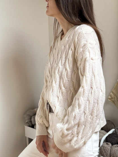 The Knitonomy Pearl | extra soft made from Classic Cashmere by Cardiff