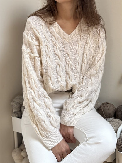 The Knitonomy Pearl | extra soft made from Classic Cashmere by Cardiff