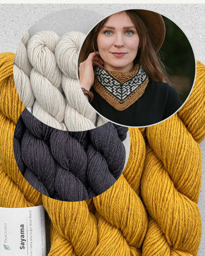 Tiny Trail Scarf - Pascuali | delicate scarf made from Sayama by Pascuali