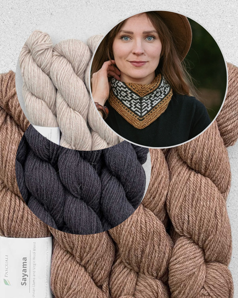 Tiny Trail Scarf - Pascuali | delicate scarf made from Sayama by Pascuali