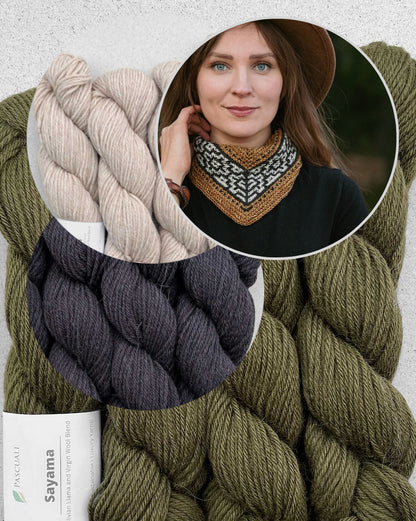 Tiny Trail Scarf - Pascuali | delicate scarf made from Sayama by Pascuali