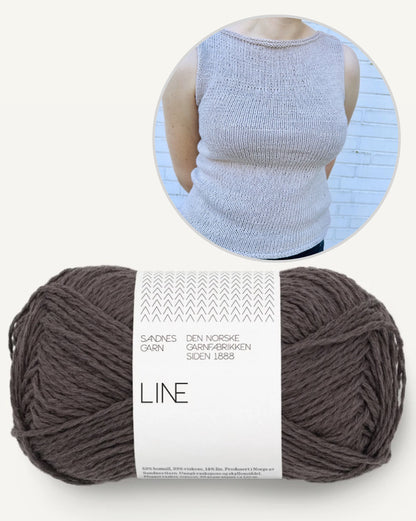 Tipp Top | lightweight top not just for beginners made from Line by Sandnes Garn
