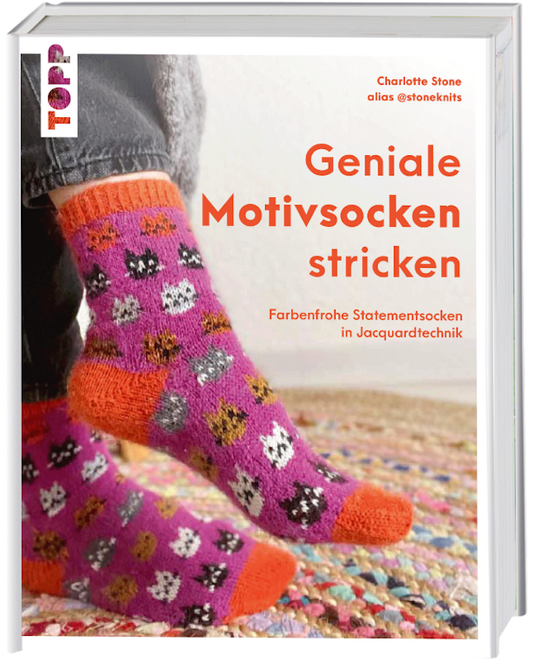 Geniale Motivsocken Stricken | einzigartige Muster zu sommerlichen Themen