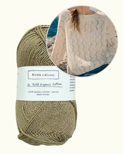 Toscana Jumper | fantastisk sommartröja i Le Petit ekologisk bomull från Biches & Bûches