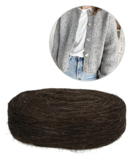 Traveler´s Cardigan | light and warm with Plötulopi by Lopi Island