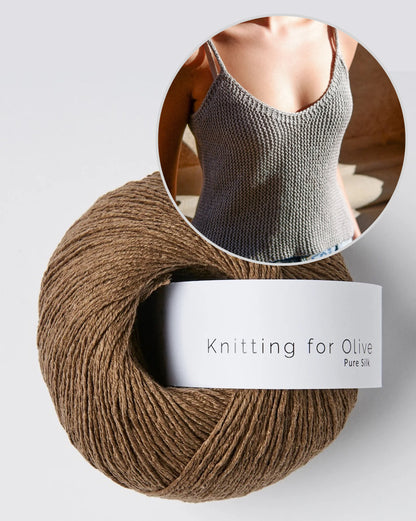 Trille Top | enkel top i Pure Silk fra Knitting for Olive
