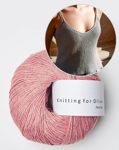 Trille Top | enkel top i Pure Silk fra Knitting for Olive