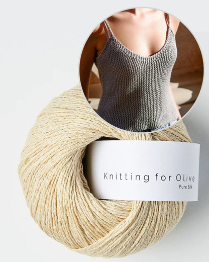 Trille Top | enkel top i Pure Silk fra Knitting for Olive