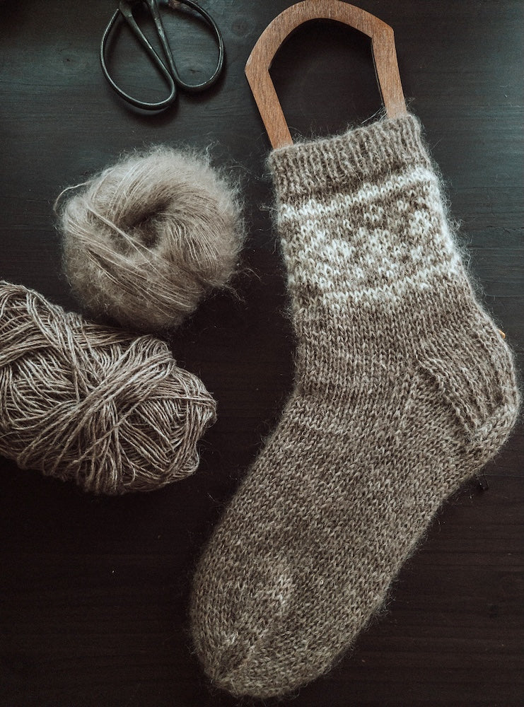 Arctic Sun Socks (PDF, anglais) - Tutoriel