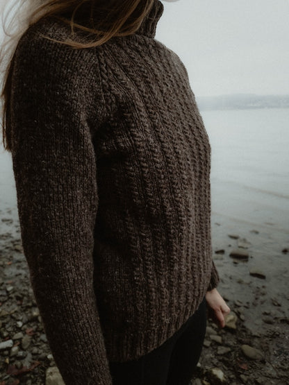 Fisherman´s Raglan | fisherman’s sweater for rough seas from Lettlopi by Lopi Island