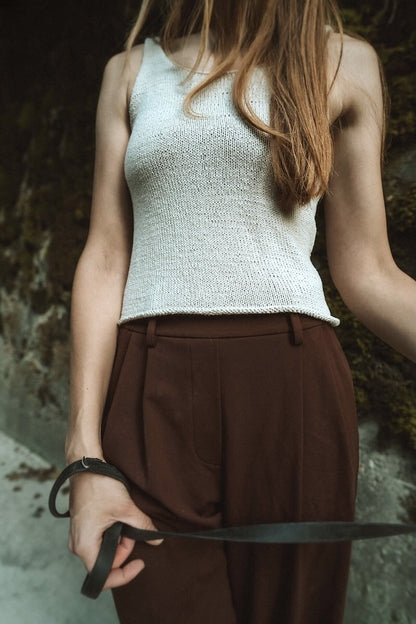 Slipstream Tank | casual and light from Pure Silk by Knitting for Olive