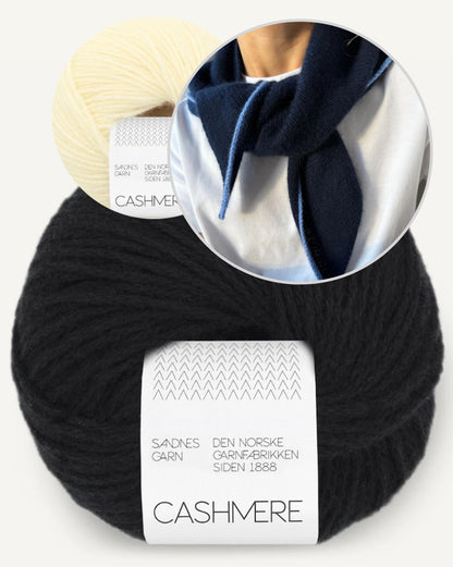 Uma Scarf - Sandnes Edition | delicate and easy from Cashmere by Sandnes Garn