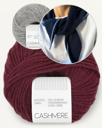 Uma Scarf - Sandnes Edition | delicate and easy from Cashmere by Sandnes Garn