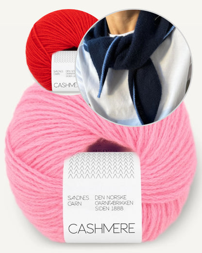 Uma Scarf - Sandnes Edition | delicate and easy from Cashmere by Sandnes Garn