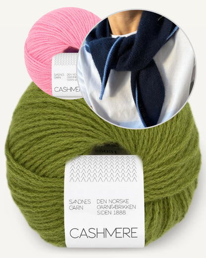 Uma Scarf - Sandnes Edition | delicate and easy from Cashmere by Sandnes Garn