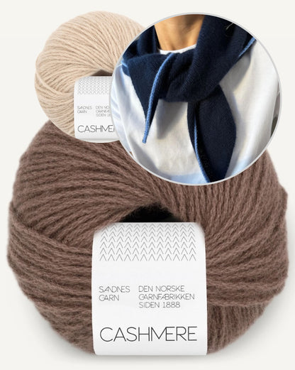 Uma Scarf - Sandnes Edition | delicate and easy from Cashmere by Sandnes Garn
