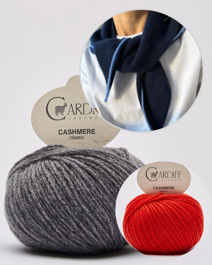 Uma Scarf | delicate, simple cashmere cloth from Classic Cashmere by Cardiff