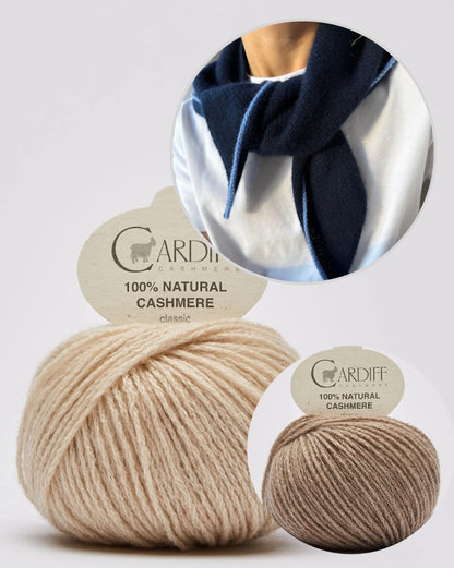 Uma Scarf | delicate, simple cashmere cloth from Classic Cashmere by Cardiff