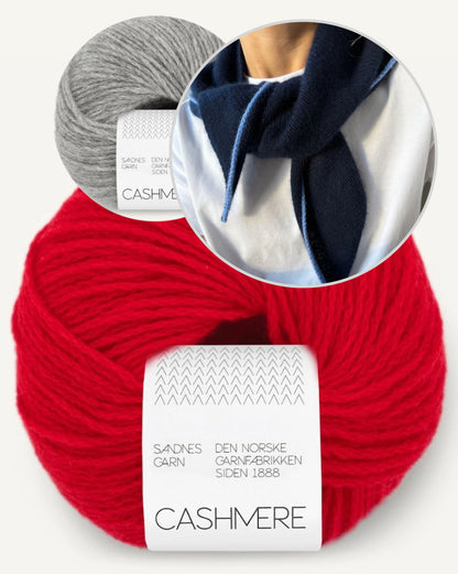 Uma Scarf - Sandnes Edition | delicate and easy from Cashmere by Sandnes Garn