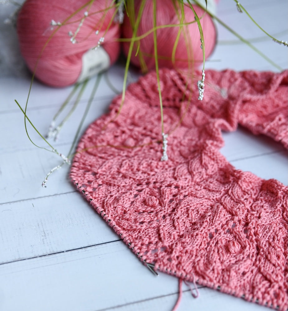 Rosavere Top von Valentina Bogdanova mit Summer Cashmere von Lana Grossa 7