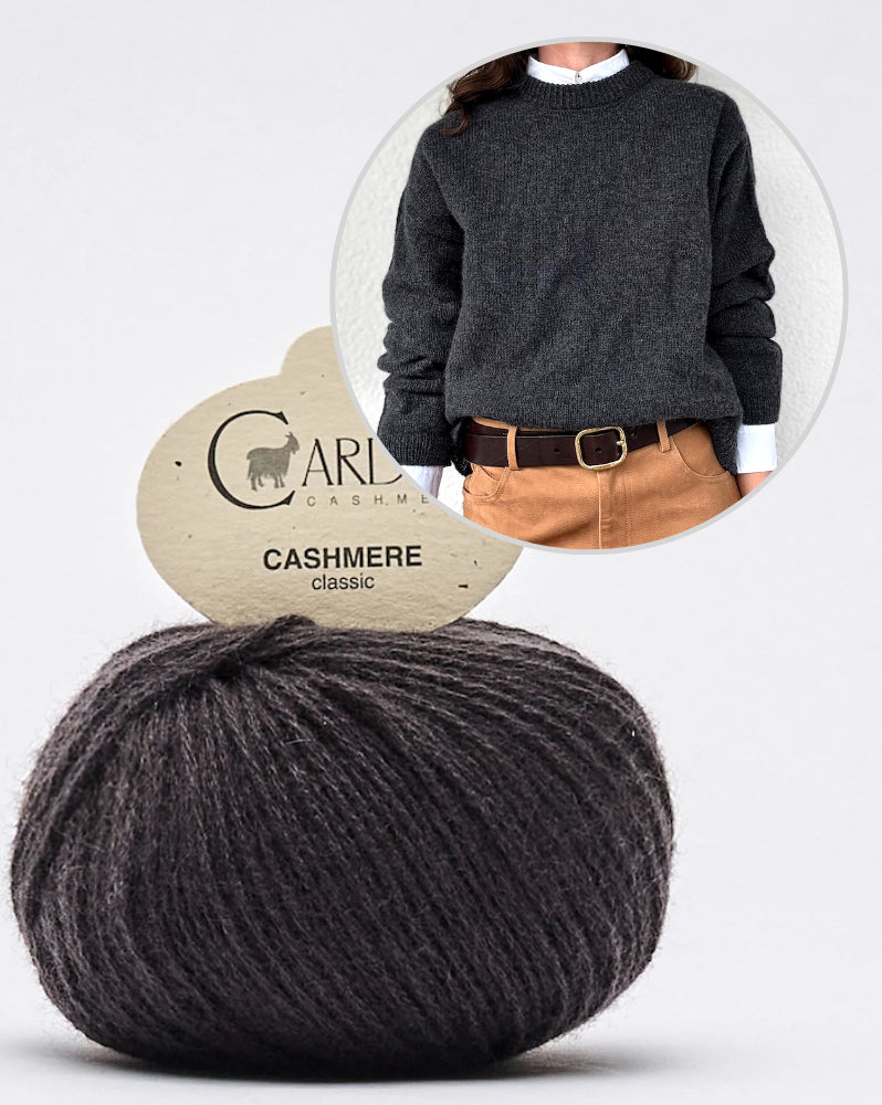 Very Basic Sweater | klassiskt vacker i Classic Cashmere från Cardiff