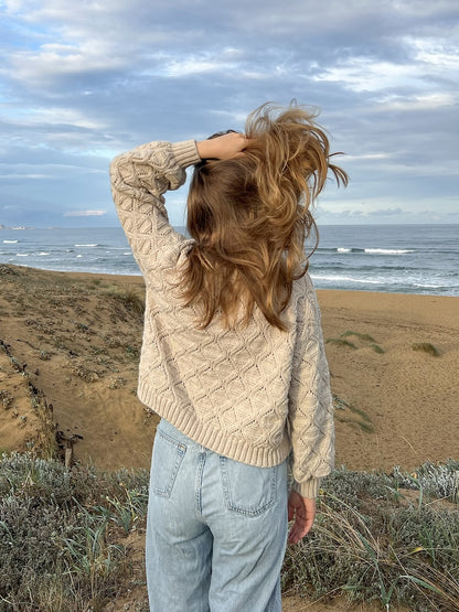 Waves Cardigan | bezaubernde Wellen aus Double Sunday von Sandnes Garn
