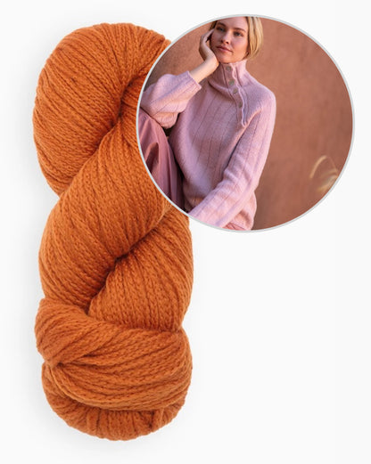 Viga Sweater | romantisk blød fra Far af Woolfolk