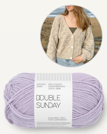 Waves Cardigan | bezaubernde Wellen aus Double Sunday von Sandnes Garn