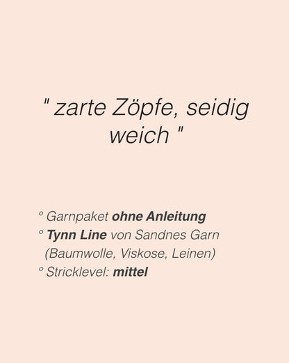 Kutovakika Wavy Babe Top mit Tynn Line von Sandnes Garn 2