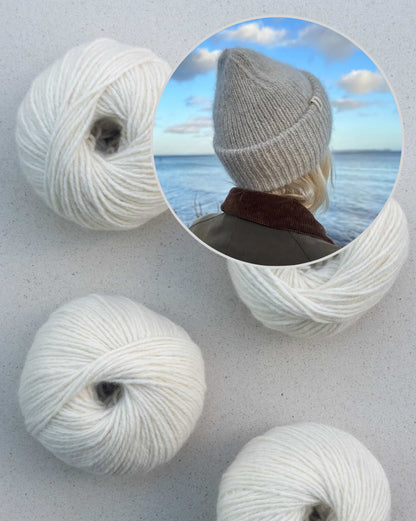 Weekend Mütze - kuschelweich | schönste Mütze im Rippenmuster mit Cashmere Charis von Pascuali