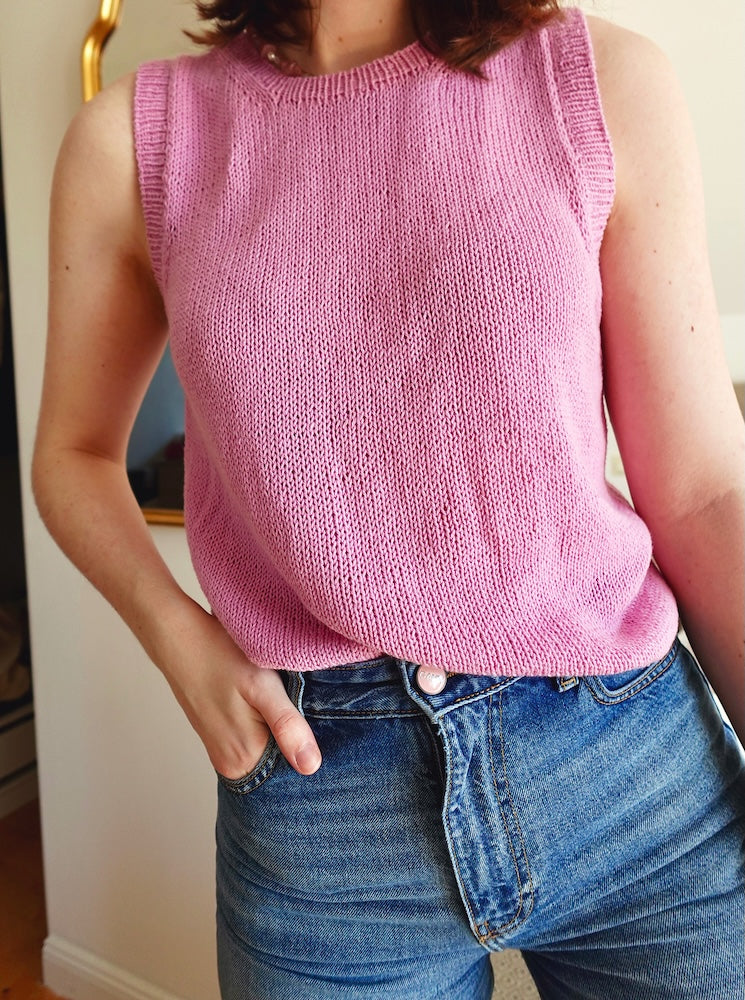 wemadewardrobe Alva Top mit Pure Silk von Knitting for Olive 3