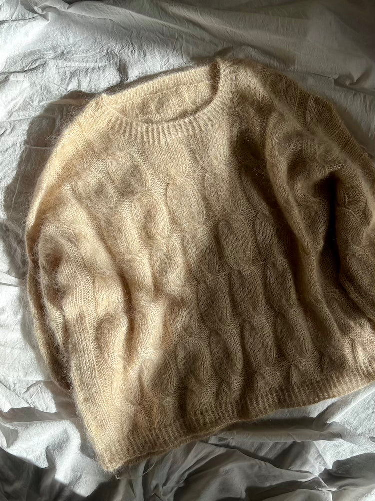 Louise Blouse von wemadewardrobe mit Soft Silk Mohair von Knitting for Olive 4