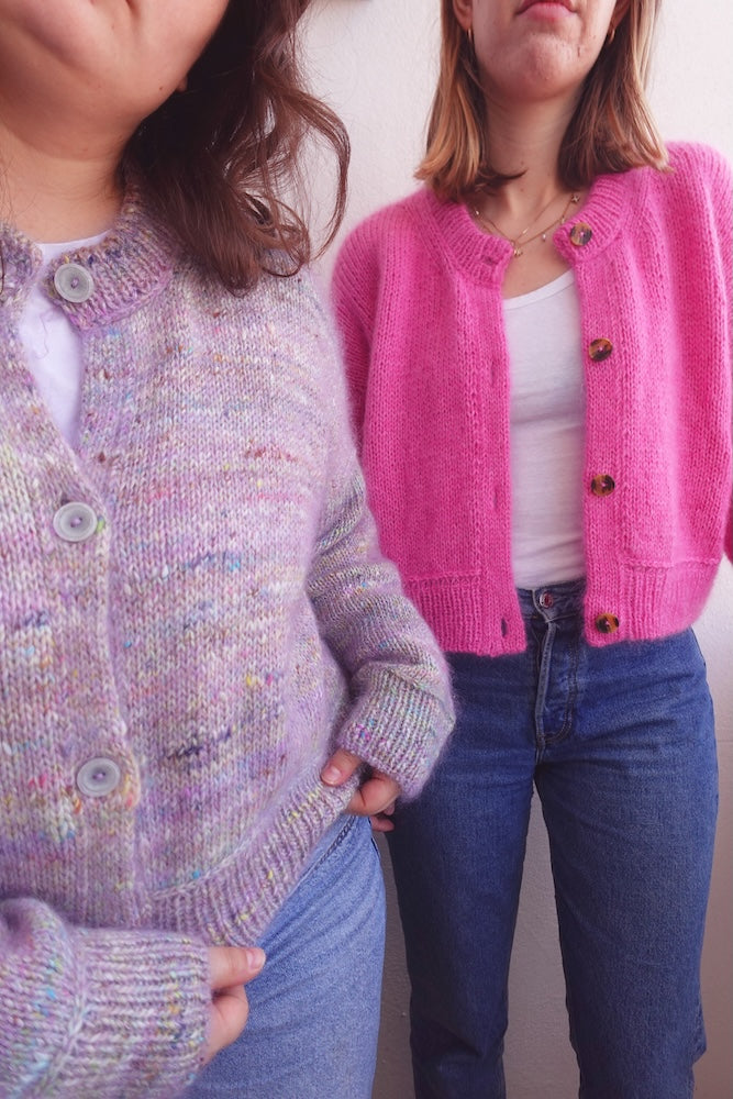 wemadewardrobe Maja Cardigan mit Ecopuno und Silkhair oder Setasuri von Lana Grossa 8