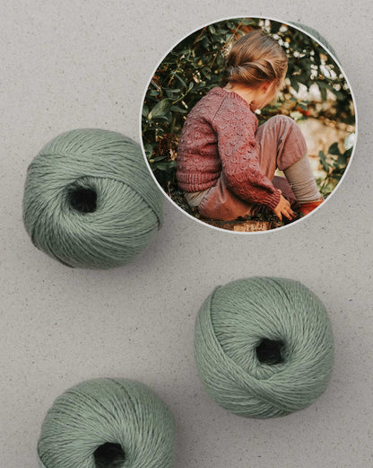 Wiesenblume Cardigan Kids | Fairy-tale jacket made from Sole by Pascuali