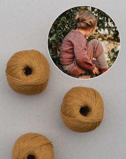 Wiesenblume Cardigan Kids | Fairy-tale jacket made from Sole by Pascuali