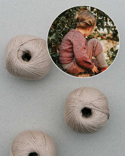 Wiesenblume Cardigan Kids | Fairy-tale jacket made from Sole by Pascuali