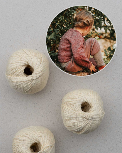 Wiesenblume Cardigan Kids | Fairy-tale jacket made from Sole by Pascuali