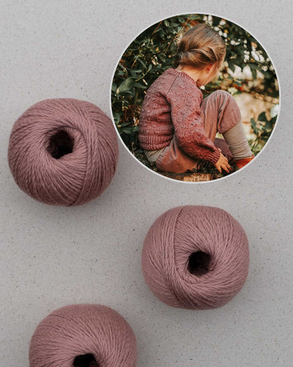 Wiesenblume Cardigan Kids | Fairy-tale jacket made from Sole by Pascuali