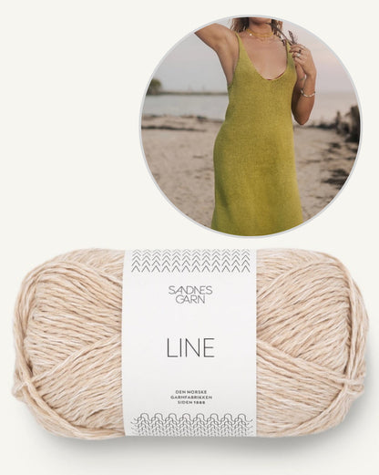 Willow Kjole | perfektes Sommerkleid aus Line von Sandnes Garn